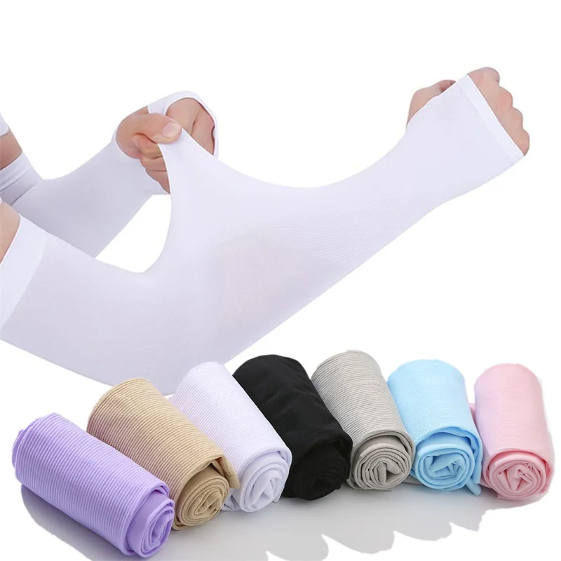 Cycling Gear Women - Lengan Pelindung Sinar Matahari dari Bahan