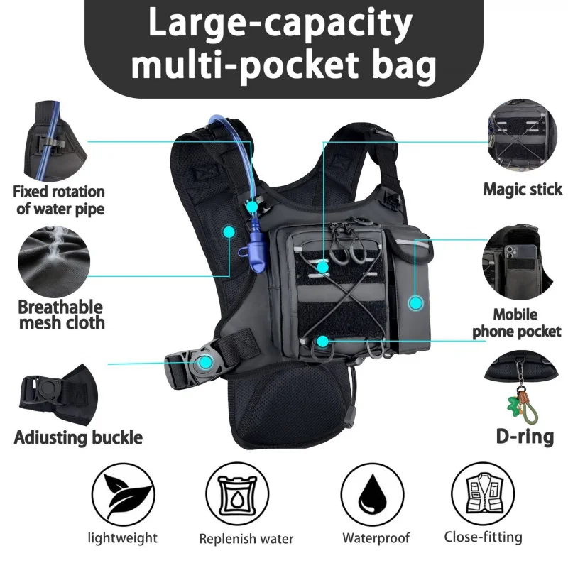 Cycling High Gear - ​ Tas Dada Taktis Berkualitas Tinggi