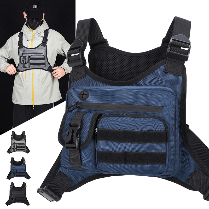 Cycling Gear Vest - Tas Dada Taktis Pria Tahan Air