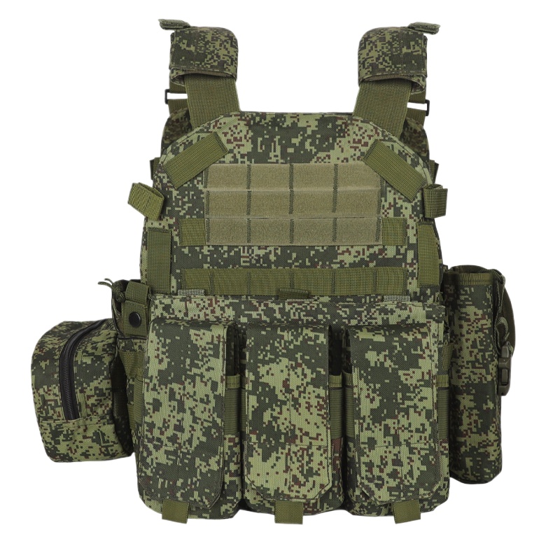 Cycling Gear Vest - Rompi Taktis Kamuflase 6094 Multi-Fungsi, Pelindung