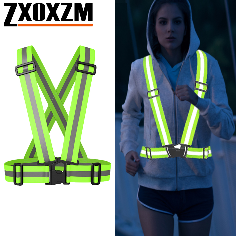 Cycling Gear Vest - 1 Buah Rompi Lari Malam Hari