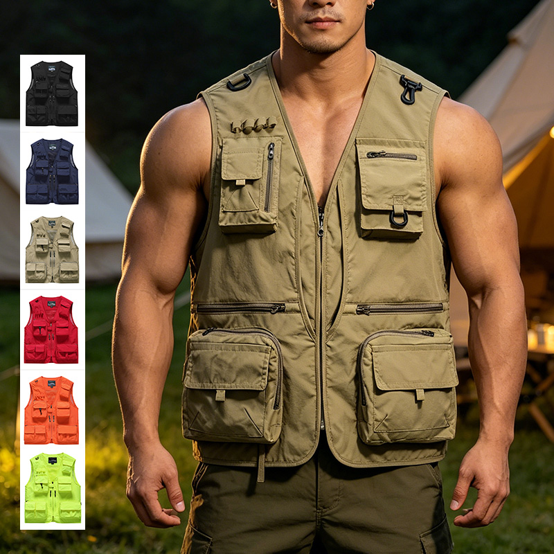 Cycling Gear Vest - Rompi Kerja Musim Panas untuk Aktivitas