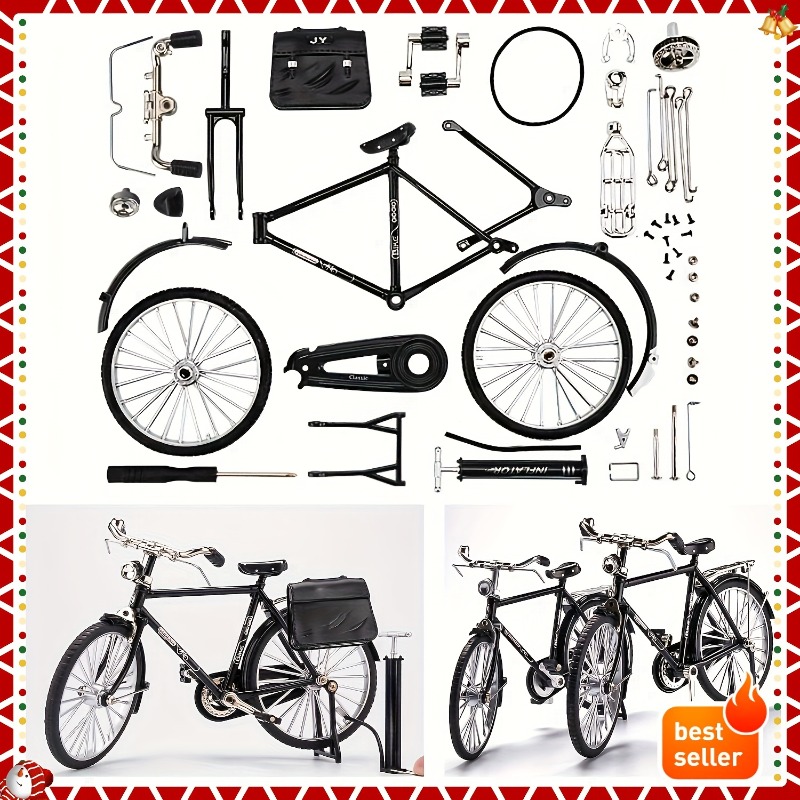 Vintage Cycling Gear - Kit Model Sepeda Simulasi Vintage yang