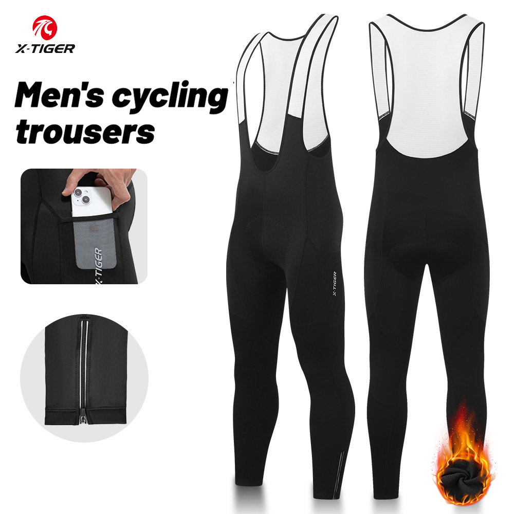 Cycling Gear To Keep You Warm - X-TIGER Celana Bib Bersepeda Musim Dingin