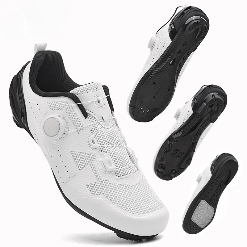 Road Bike Cleats - Sepatu Bersepeda Jalan Pria Sepatu Sepeda