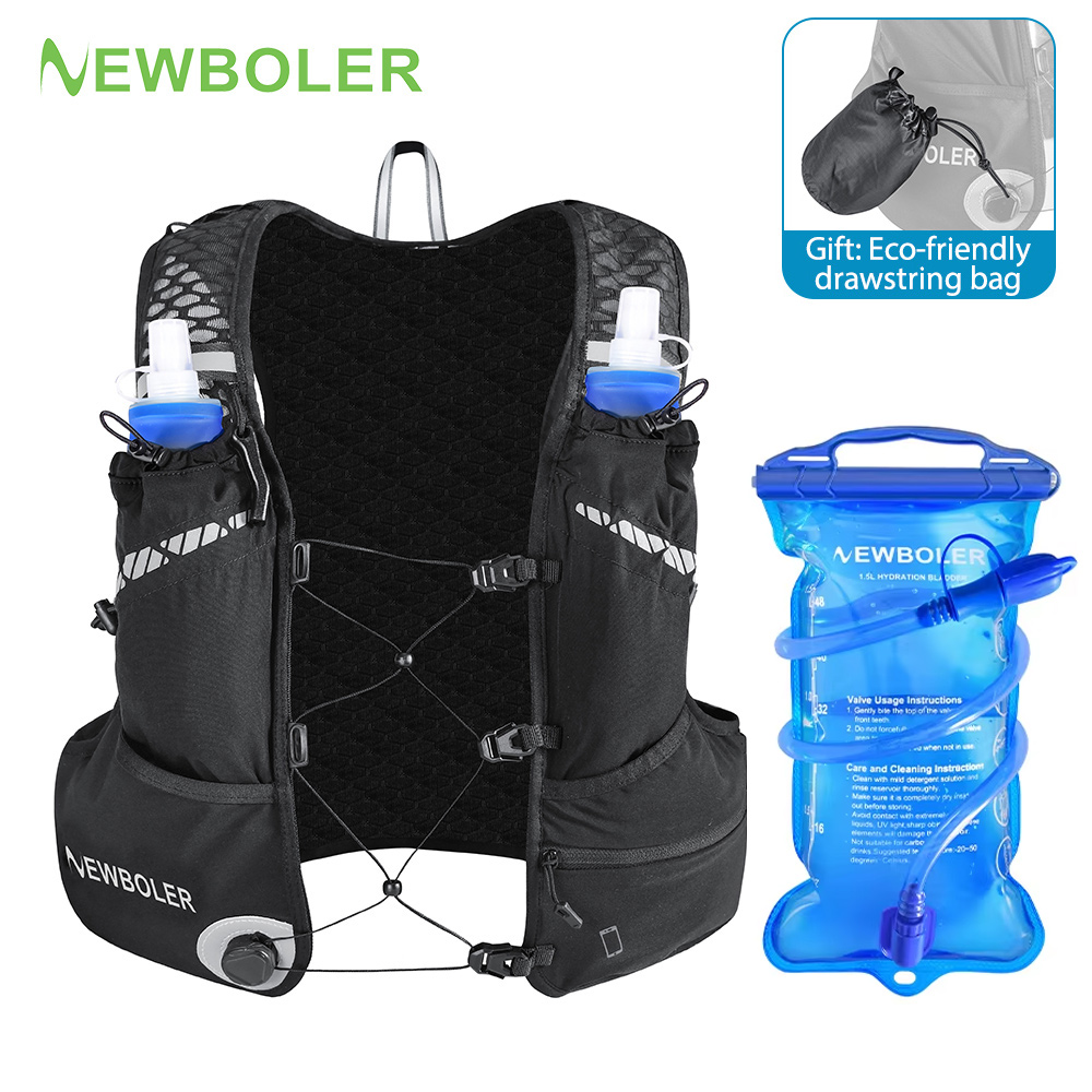 Cycling Gear Vest - Ransel Hidrasi 8L yang Dapat Bernapas