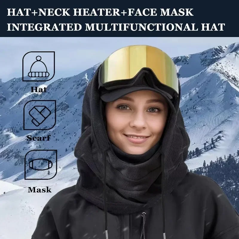 Topi Beanie Berlapis Bulu Pria - Cycling Gear To Keep You Warm ulasan dan harga