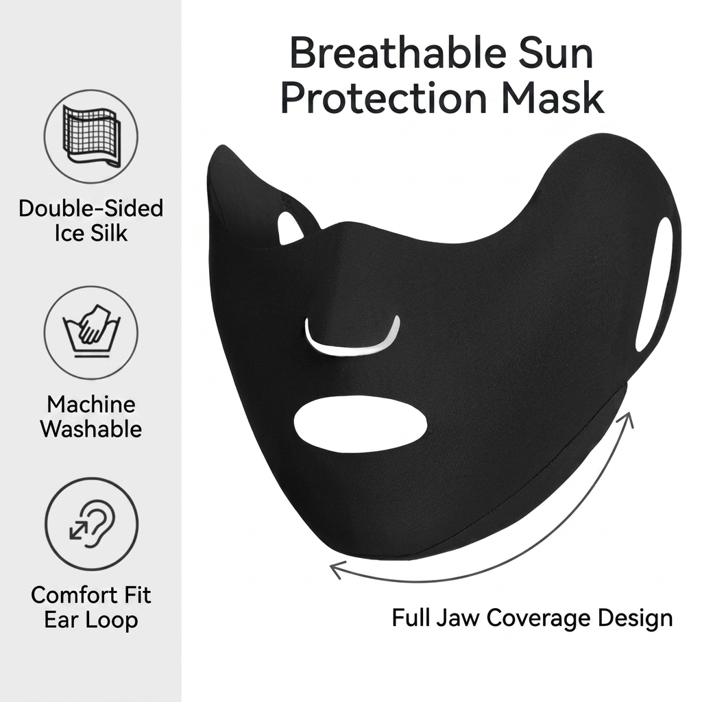 Masker Wajah Pelindung UV Bern - Cycling Gear Women ulasan dan harga