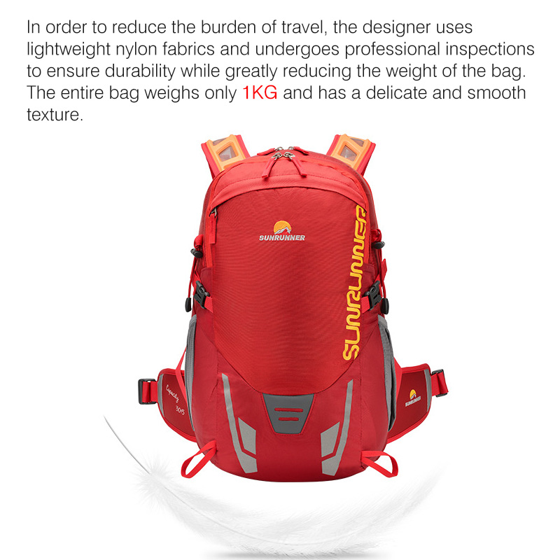 Tas Ransel Hiking 35L Kapasita - Cycling Gear Organizer Bag ulasan dan harga