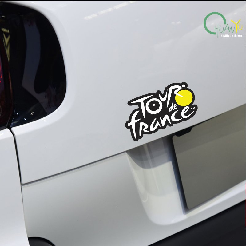 Stiker logo Tour de France unt - Cyclo Gear ulasan dan harga