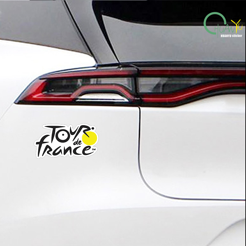 Stiker logo Tour de France unt - Cyclo Gear ulasan dan harga