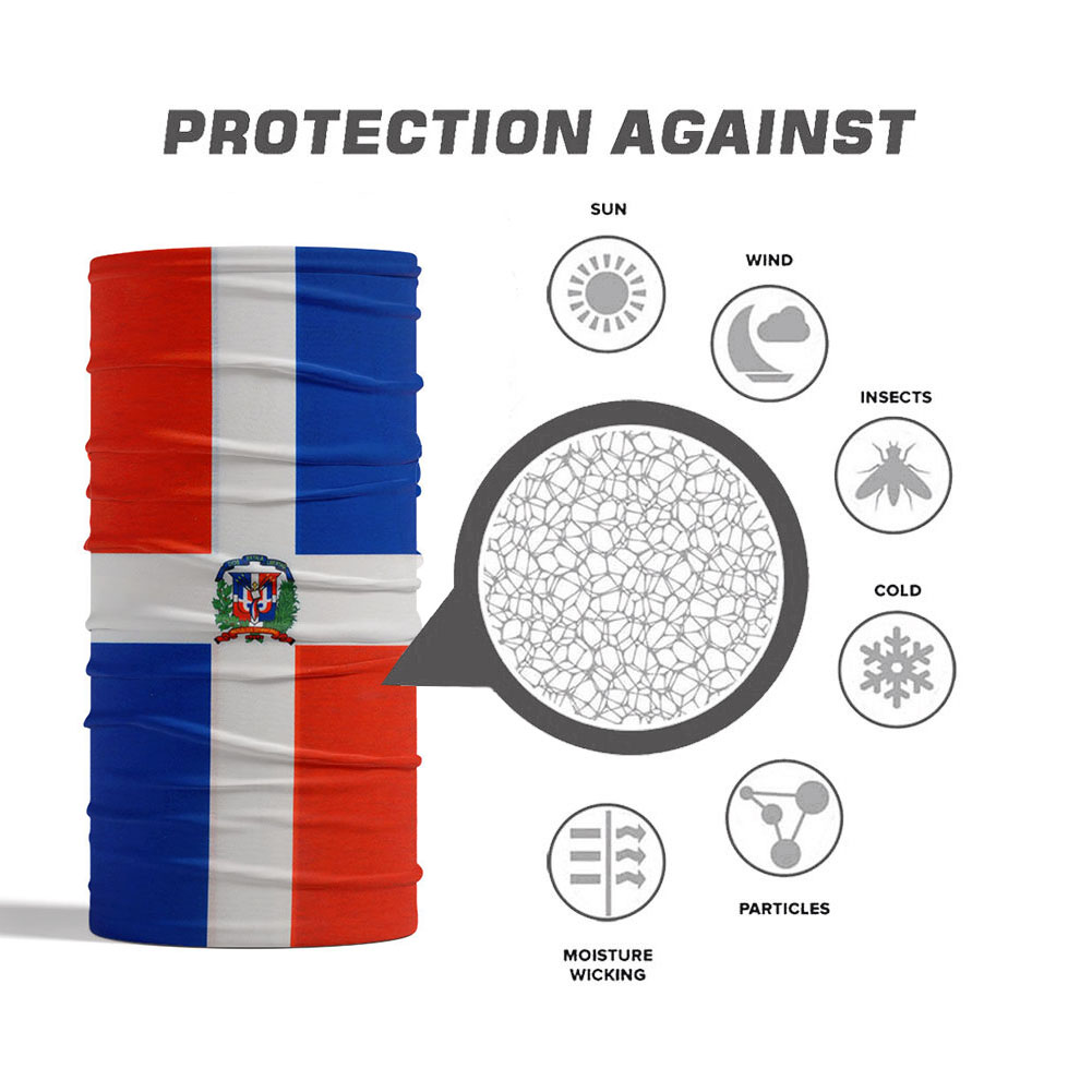 Dominica Bandana bendera nasio - Cycling Gear Women ulasan dan harga