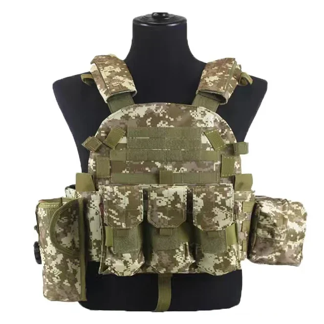 Rompi Taktis Kamuflase 6094 Mu - Cycling Gear Vest ulasan dan harga
