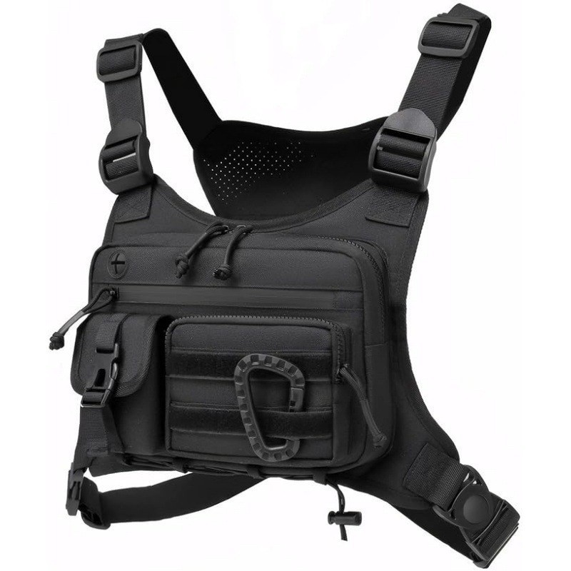 Tas Dada Taktis Pria Vest EDC  - Cycling Gear Vest ulasan dan harga