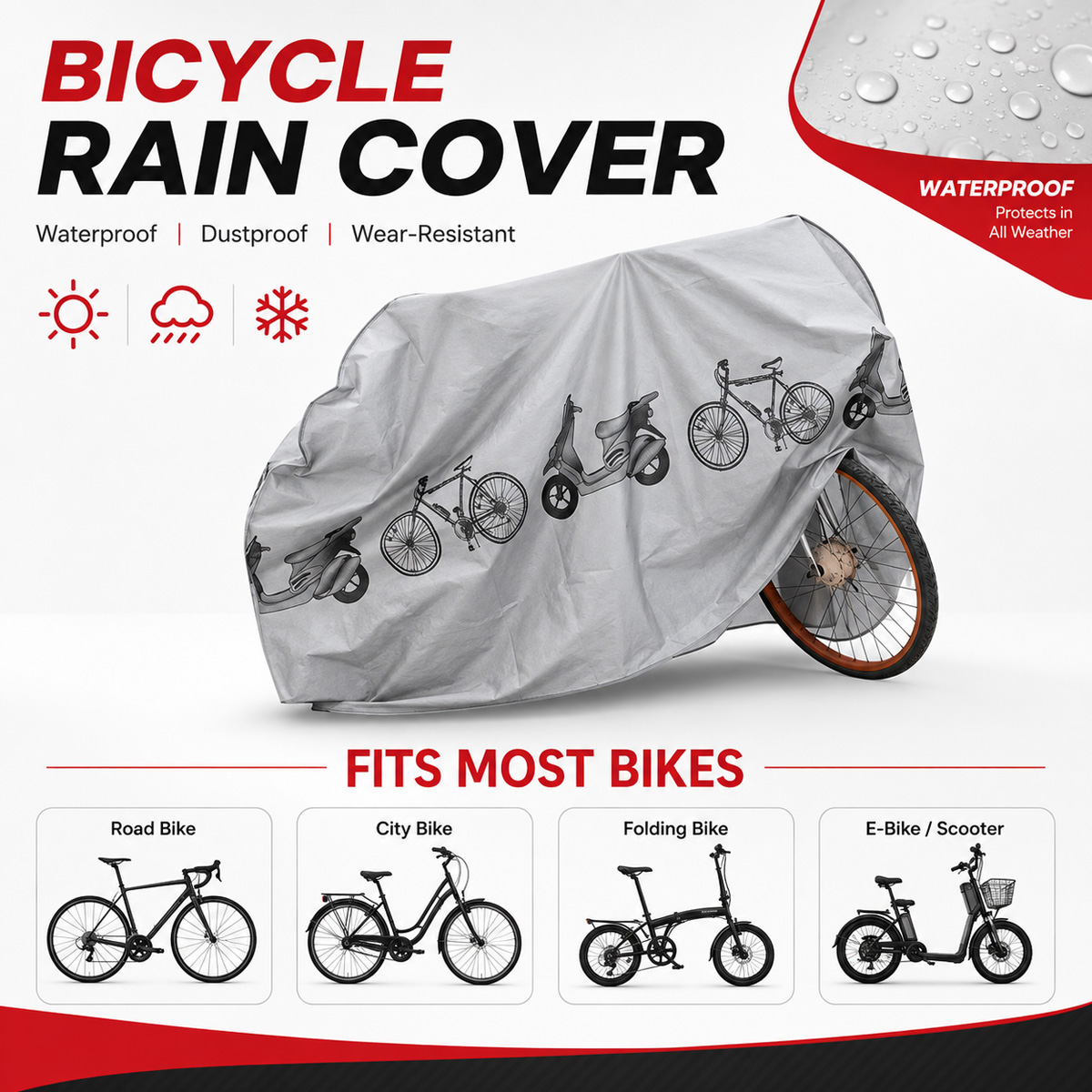 PINMOAP Penutup Sepeda Univers - Cycling Gear Organizer Bag ulasan dan harga
