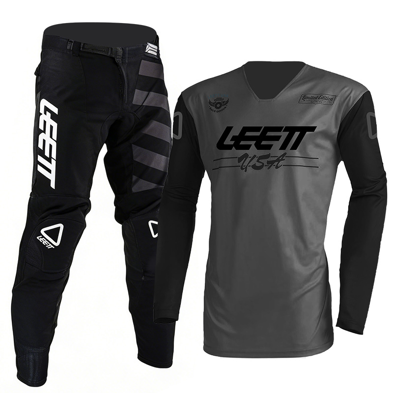 Set Perlengkapan Motocross Abu - Cycling Gear Pants ulasan dan harga
