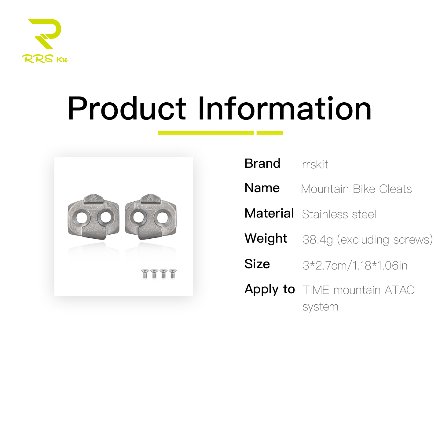 Rrskit Cleat Sepeda Gunung Kom - Mtb Pedals ulasan dan harga
