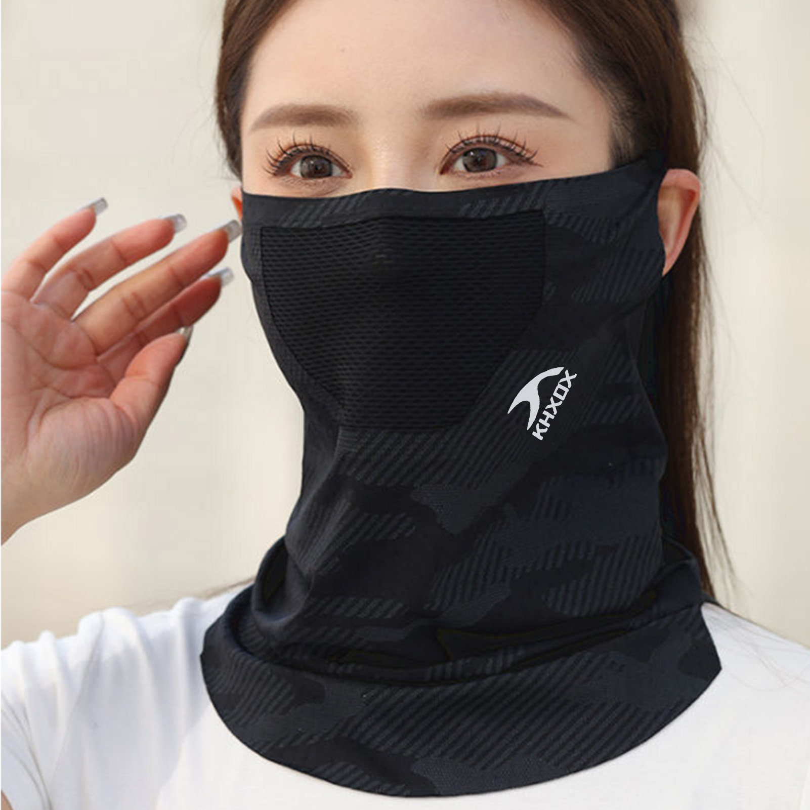 Masker Wajah Bersepeda Luar Ru - Cycling Gear Women ulasan dan harga