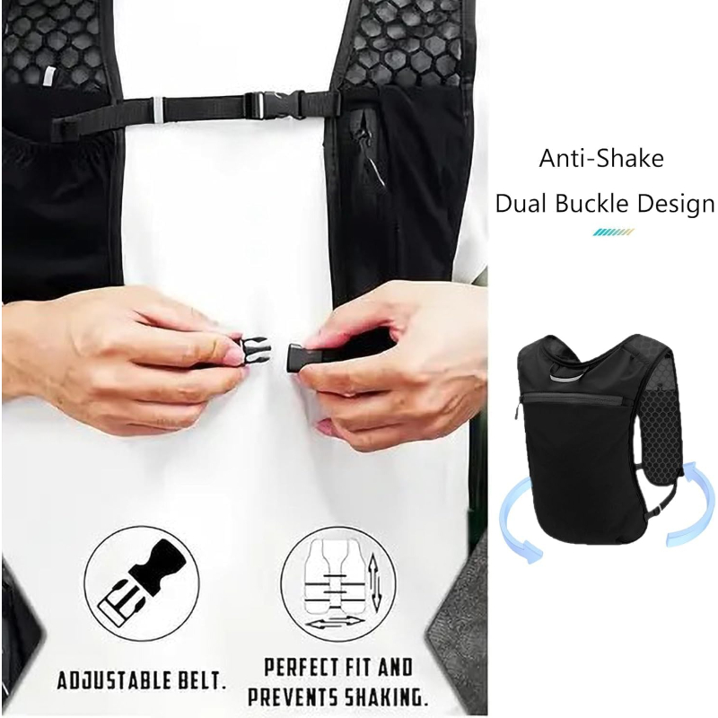 WOOJACK Rompi Lari Hidrasi Rin - Cycling Gear Vest ulasan dan harga