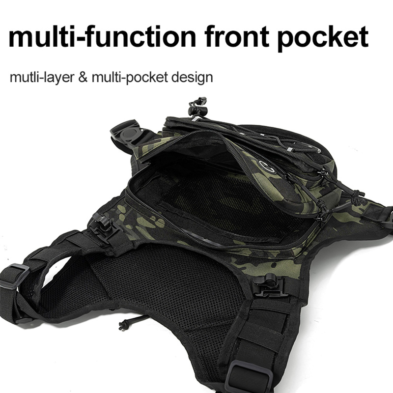 Tas Taktis Rompi Dada Depan un - Cycling Gear Vest ulasan dan harga