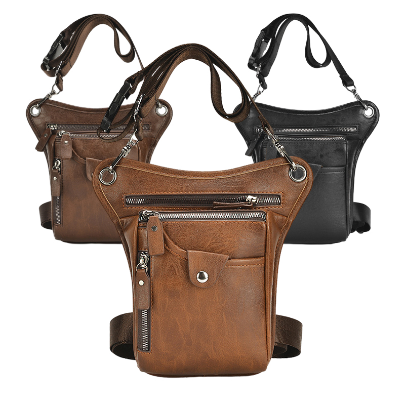 Tas Pinggang Kulit Pu Antik Ta - Vintage Cycling Gear ulasan dan harga