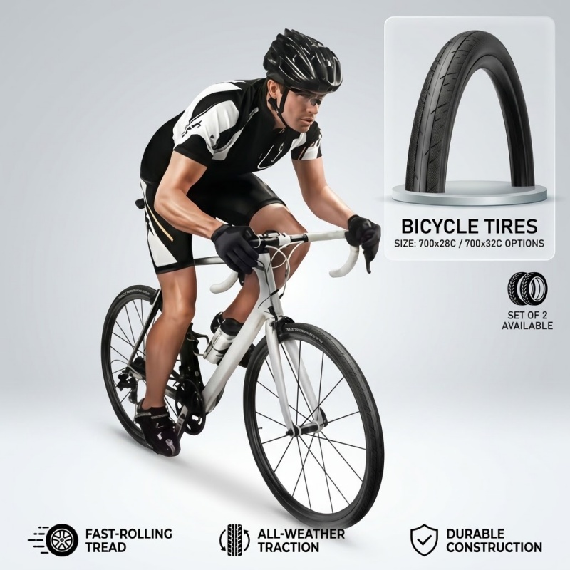 1/2 PCS Ban Sepeda Jalan 700C  - Cycling Gear Gravel ulasan dan harga