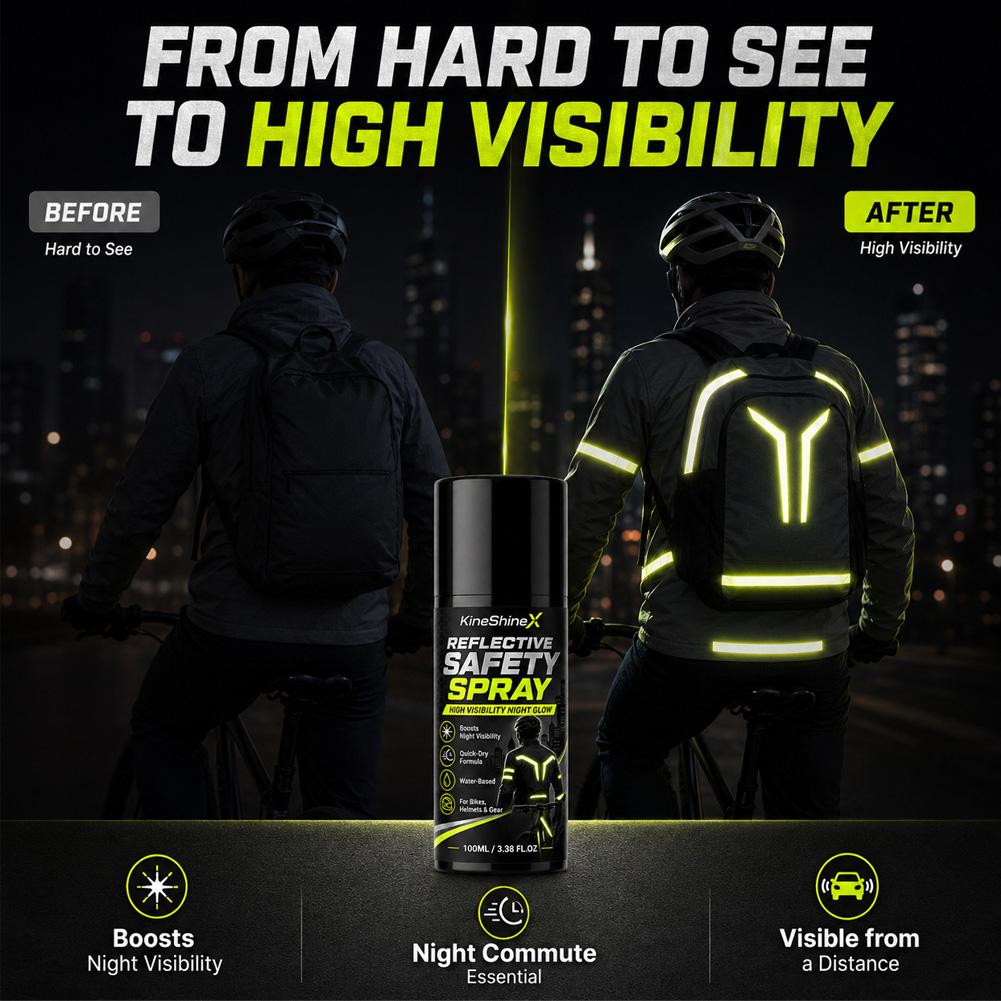 Semprotan Reflektif Keselamata - Cycling High Gear ulasan dan harga