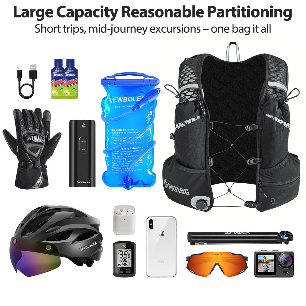 Ransel Hidrasi 8L yang Dapat B - Cycling Gear Vest ulasan dan harga