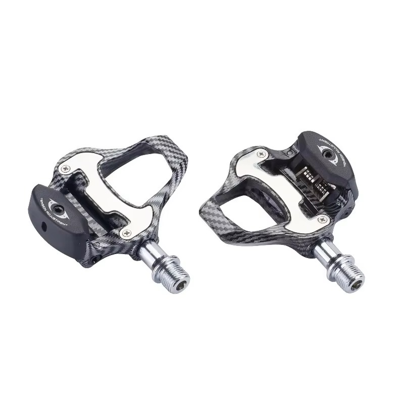 Pedal Serat Karbon Ringan deng - Mtb Pedals ulasan dan harga